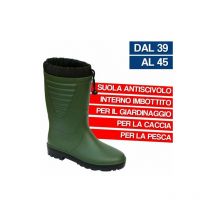 Stivale stivali da lavoro invernali imbottiti pelliccia anti freddo in pvc 33794V 40 (18395)