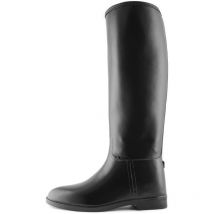 Protech - Stivali per bambini Rubber Boots in gomma rinforzati sul tallone e pianta del piede: 34, Nero