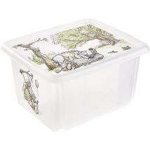 Stockage avec décoration, avec couvercle, 24 litres, 41,5x35.5x22, Winnie the Pooh, collection Paulina