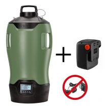 Stocker - Geyser Nebulizador Repelente de Mosquitos E-25 mi 21V Verde + 1 Batería Power 21V 2.6Ah