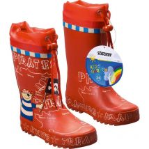 Stocker - Kids Garden Piratenstiefel rot Größe 29