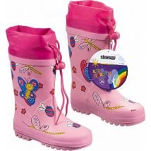 Stivali Kids Garden rosa misura 28 - Stocker