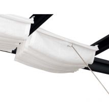 Palram - Stores de toit pour pergola effet lin Stockholm Pour pergola Stockholm 3.4 x 6 m