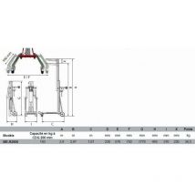 Stockman - Hebebühne Manueller Positionierer 150 kg - ME-R2900