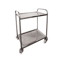 Stockman - Servante inox 2 plateaux charge max 100 kg - SVT2/100
