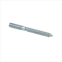 Stockschraube M10 x 180 mm Gewinde Holzschraube Stahl verzinkt