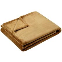 STOF DOUDOU Plaid130x160cmcamel - STOF