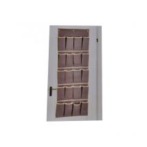 Stoffbehang braun 20 Aufbewahrungstaschen 47x134 Aufbewahrung Türbehang Camping