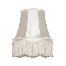 Qazqa - Fabric lampshade cream 30 cm - Granny - Off white