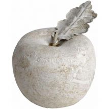 Apple (Small) - Stone - L12 x W12 x H11 cm - Cream