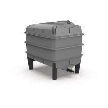 Stone Grey Tiger Wormery – Worm Composter Including Worms – 2 Tray