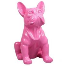 Chien bouledogue français coloré 37 x 25 x 22 cm