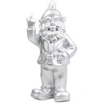 Stoobz - Gnomo da giardino in resina Fck 16 x 12 x 32 cm