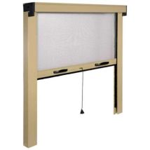 Zanzariera Stop Inset a Rullo in Fibra di Vetro 100x170 cm – Telaio in Alluminio – Finitura Bronzo