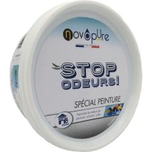 Novopure – Stop Odeurs spécial peinture gel 250g – Élimine les odeurs de peinture – Surface couverte 30m² – Efficace 8 semaines
