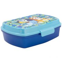 Brotdose für Kinder Bluey Lunchbox in Blau Frühstücksbox 750 ml für die Schule