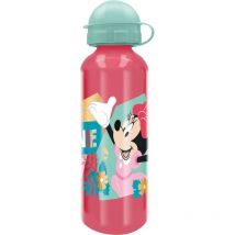 Disney - stor TataWay in viaggio si cresce Botella Rosa para Niñas Aluminio Minnie Mickey 530ml con Pico y Tapón de Seguridad
