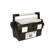 Werkzeugkasten mit Ablage, 400x225x190mm, 17,1 l