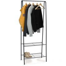 Storage Solutions - Porte-vêtements avec 2 niveaux 61x34x152 cm n/a