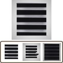 Store 70 x 120 cm Noir - Store à Rouleau - Store Design - Store Intérieur - Rideau Occultant - Filtre Lumière