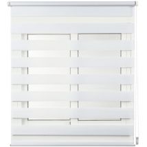 Store à rouleau clip&fix night&day white 120x180cm