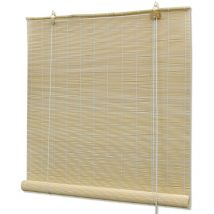 Maisonchic - Store à rouleau, Store Banne, Store jour nuit pour Fenêtre bambou naturel 150x220 cm PSVB73444 design in