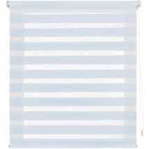 Blindecor Indus Sensa attrezzi Tenda a rullo a doppio strato senza perforazione Colore Celeste 120 x 180 cm (Larghezza x Altezza) Dimensioni del