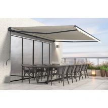 Store banne monobloc Beige vecchio 4m x 3m