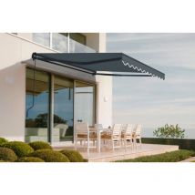 Store banne monobloc vecchio Gris 3m x 2,5m