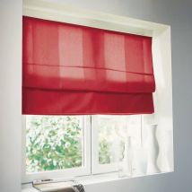 Store bateau tamisant dolpo - gamme Must - Rouge - L100 x H190cm