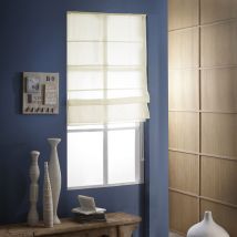 Store bateau voile - Blanc - L80 x H180cm