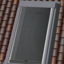 Store de toit extérieur screen noir - Noir - L117 x HU08