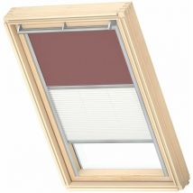 Original Store Duo Occultant et Tamisant (dfd), Cadre Argenté, MK08 Tomette - Velux