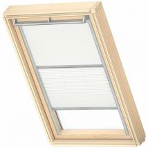 Original Store Duo Occultant et Tamisant (dfd), Cadre Argenté, S06 Blanc - Velux