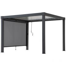Sunjoy - Store Enroulable pour Multi Pergola Matterhorn - 3 mètres