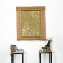 Roll'up bambou fins rondins pour intérieur - Marron - L120 x H180cm