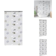 Store enrouleur de douche avec cassette largeur du tissu 136 cm - Store Enrouleur De Douche - Stores Enrouleurs De Douche - Store De Douche - Rideau