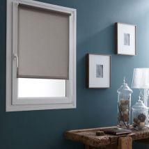 Store enrouleur tamisant sans percer - Blanc - L71 x H190cm