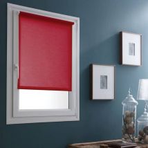 Store enrouleur tamisant sans percer - Blanc - L66 x H170cm