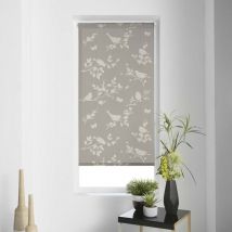 Store enrouleur japonais 45x180 cm Rossignol taupe