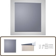 Store enrouleur occultant 80 x 230 cm gris - Store Occultant - Rideau Obscurcissant - Store Enrouleur - Isolation Thermique - Store Intérieur