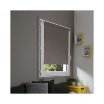 Store Enrouleur Occultant Fixation Sans Percer Taupe 62x170 cm