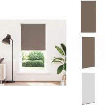 Store enrouleur occultant café 105x210cm largeur du tissu - Store Enrouleur - Stores Enrouleurs - Store De Jour Et De Nuit - Store Occultant