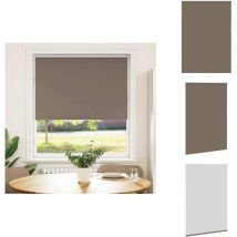 Store enrouleur occultant café 110x150cm largeur du tissu - Store Enrouleur - Stores Enrouleurs - Store De Jour Et De Nuit - Store Occultant