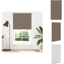 Store enrouleur occultant café 135x230cm largeur du tissu - Store Enrouleur - Stores Enrouleurs - Store De Jour Et De Nuit - Store Occultant