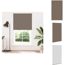 Store enrouleur occultant café 140x210cm largeur du tissu - Store Enrouleur - Stores Enrouleurs - Store De Jour Et De Nuit - Store Occultant