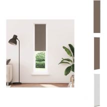 Store enrouleur occultant café 40x230cm largeur du tissu 35,7cm - Store Enrouleur - Stores Enrouleurs - Store De Jour Et De Nuit - Store Occultant