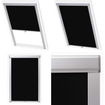 Store enrouleur occultant Noir M04/304 - Stores Vénitiens - Rideaux Occultants - Stores Pour Fenêtres De Toit - Velux - Store Enrouleur - Home &