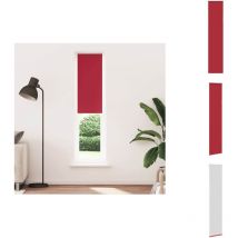 Store enrouleur occultant rouge largeur du tissu 35,7 cm - Store Enrouleur - Stores Enrouleurs - Store De Jour Et De Nuit - Store Occultant