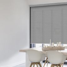 Madecostore - Store enrouleur tamisant motif diamond - gamme Must - - L79 x H250cm